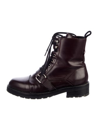 AllSaints Leather Combat Boots