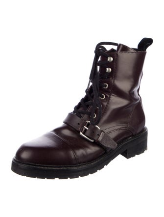 AllSaints Leather Combat Boots