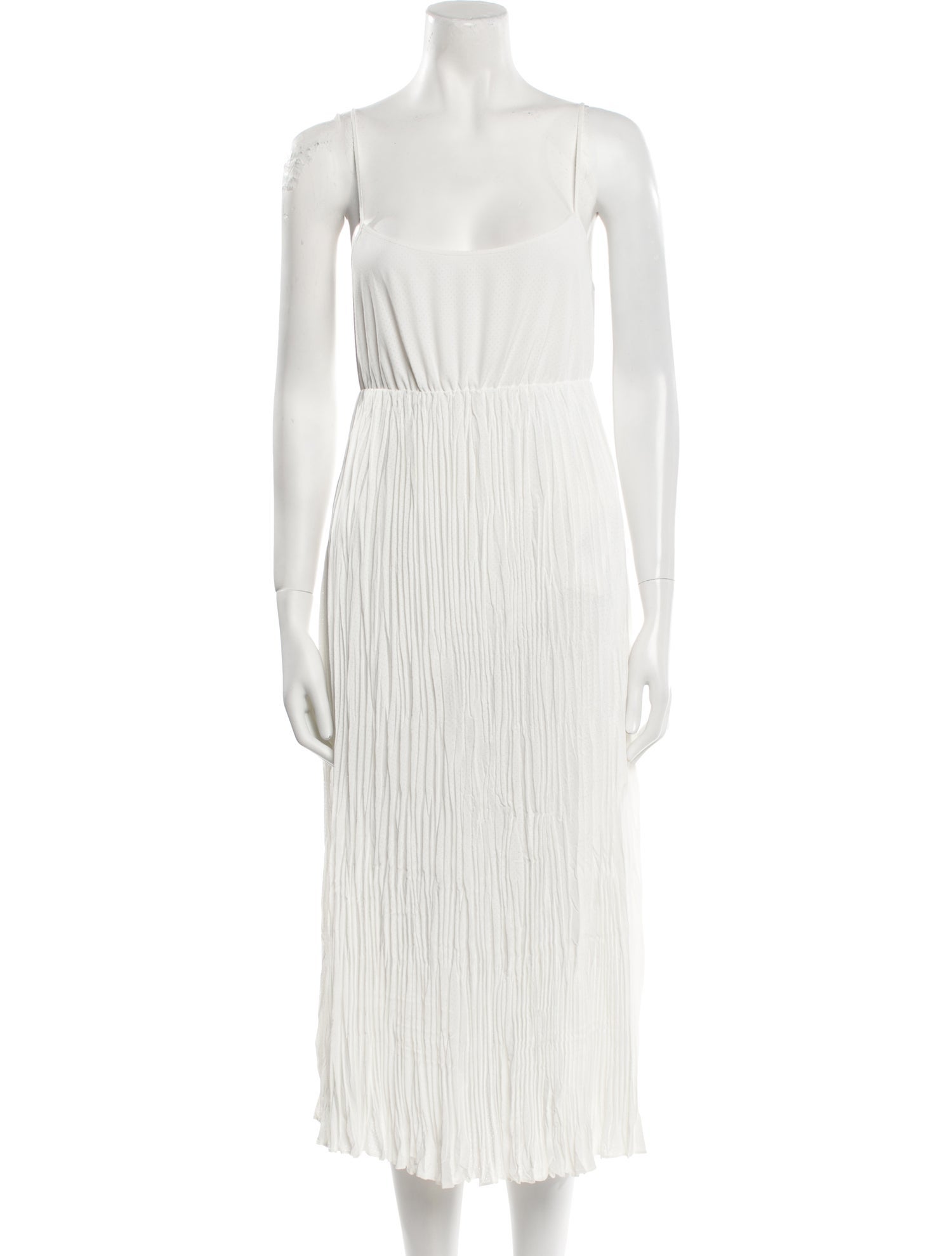 AllSaints Square Neckline Long Dress