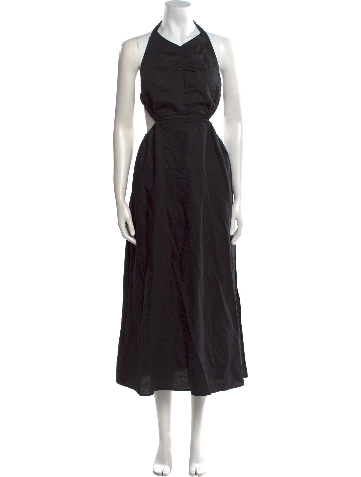 AllSaints Linen Long Dress