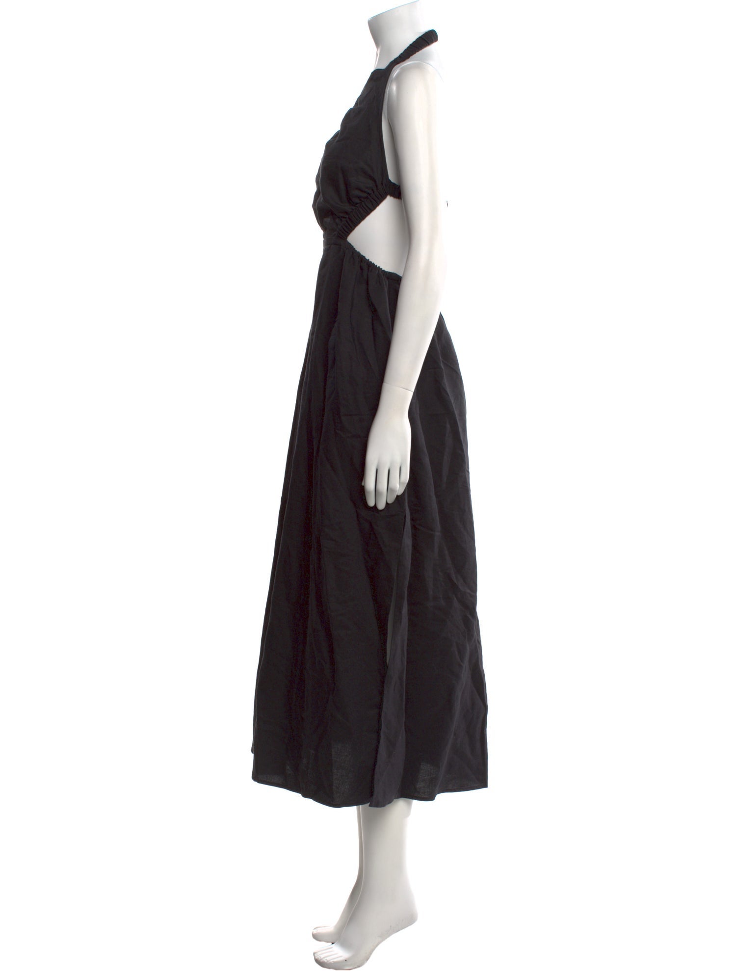 AllSaints Linen Long Dress