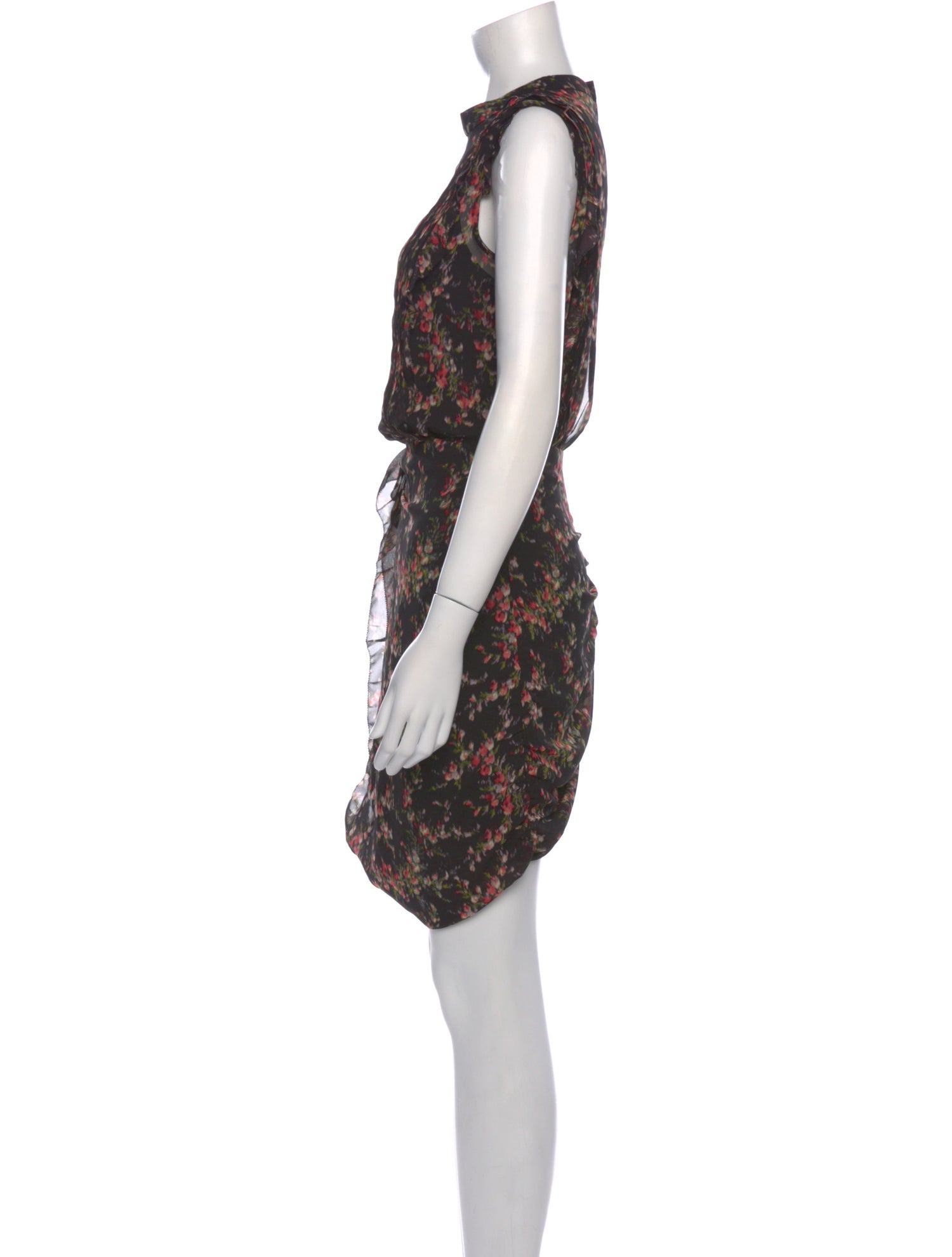 AllSaints Floral Print Mini Dress w/ Tags