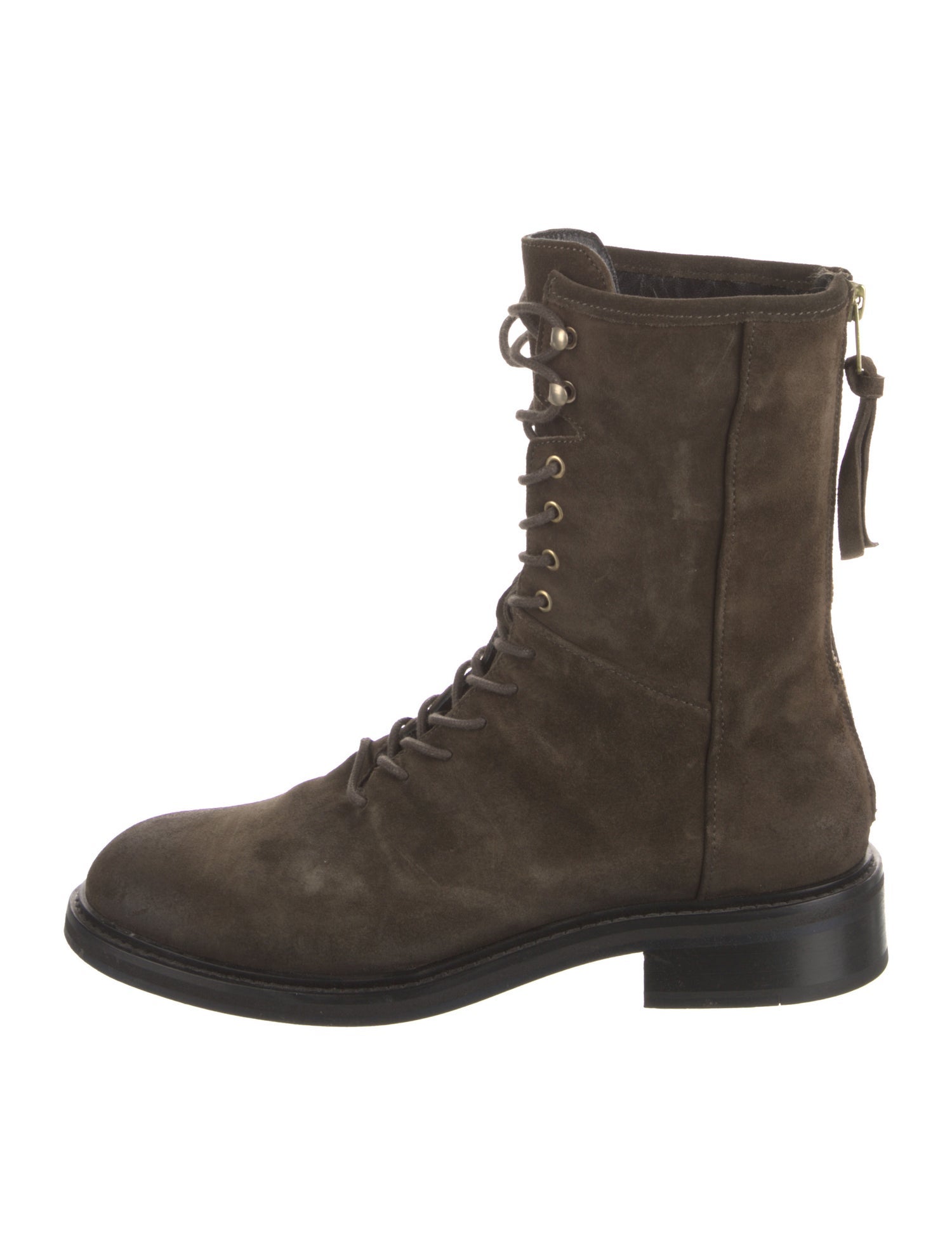 AllSaints Leather Combat Boots