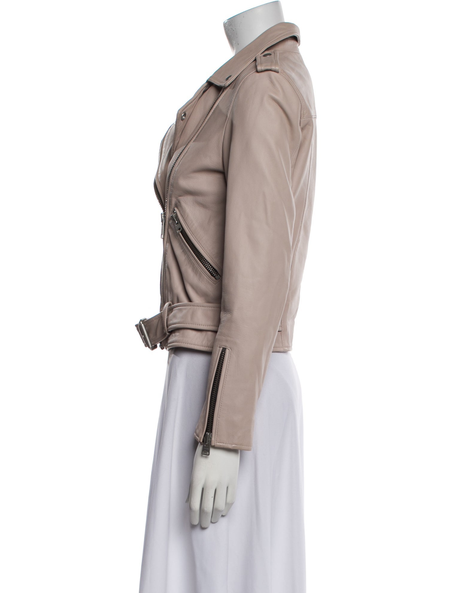 AllSaints Leather Biker Jacket