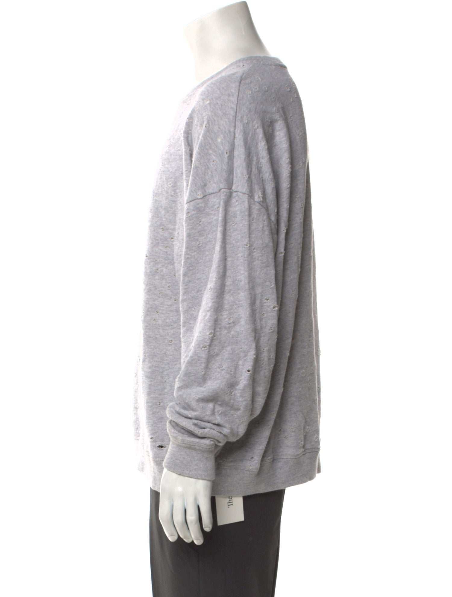 AllSaints Crew Neck Long Sleeve Sweatshirt