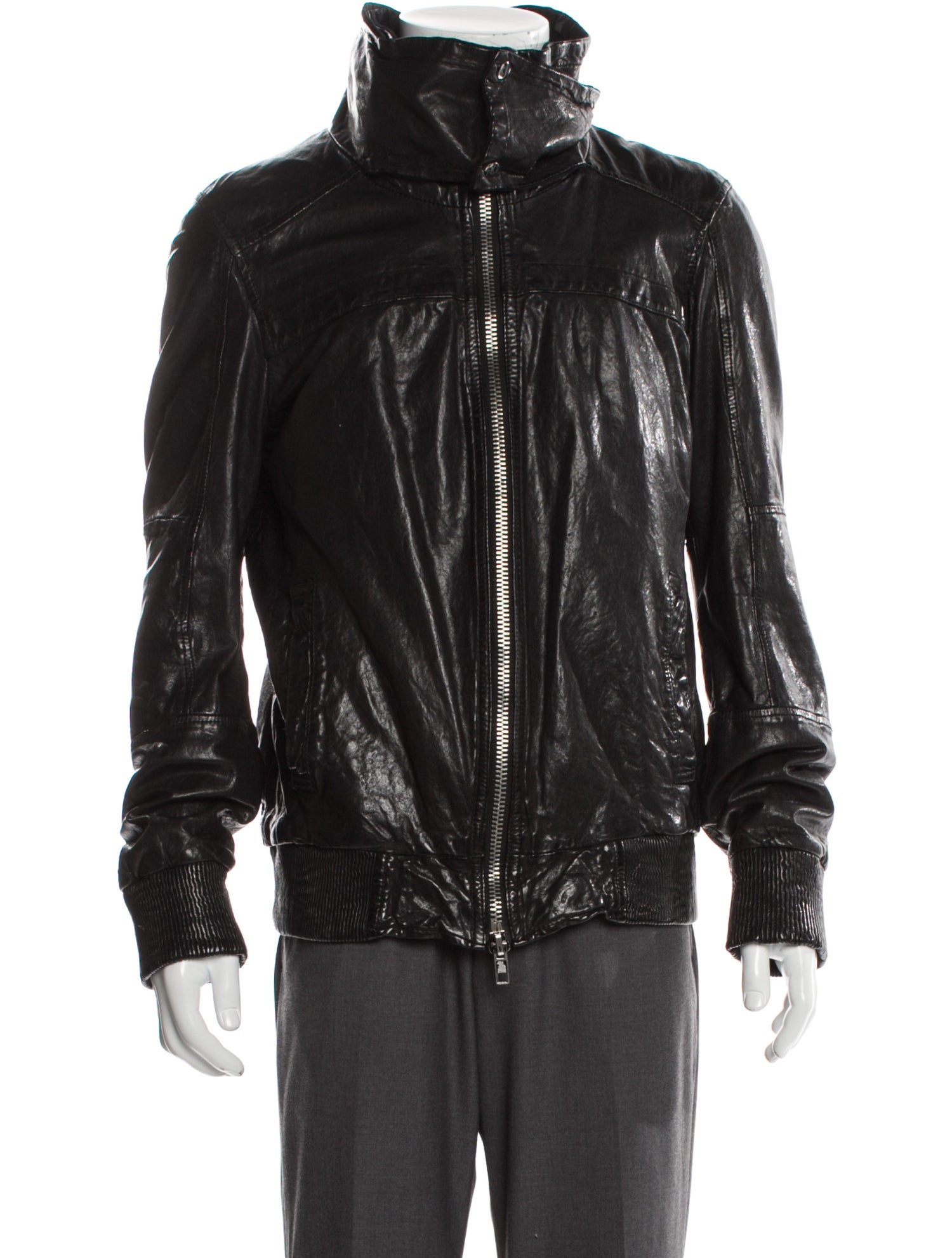 AllSaints Leather Moto Jacket