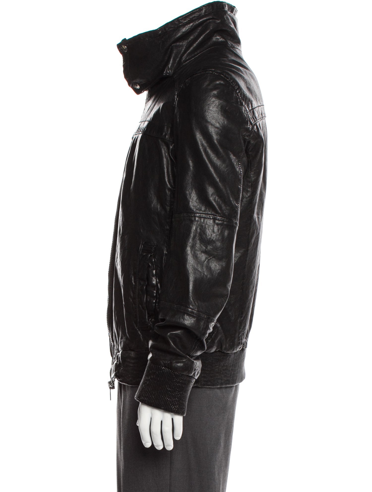 AllSaints Leather Moto Jacket