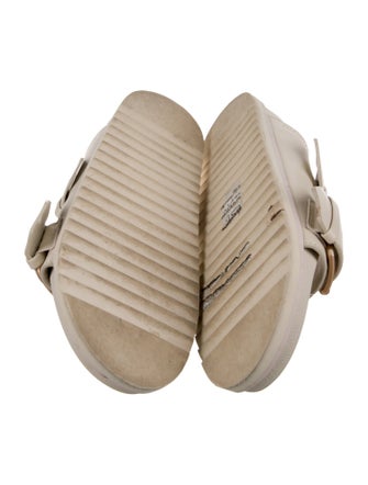 AllSaints Leather Slides