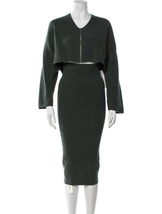 AllSaints Wool Skirt Set