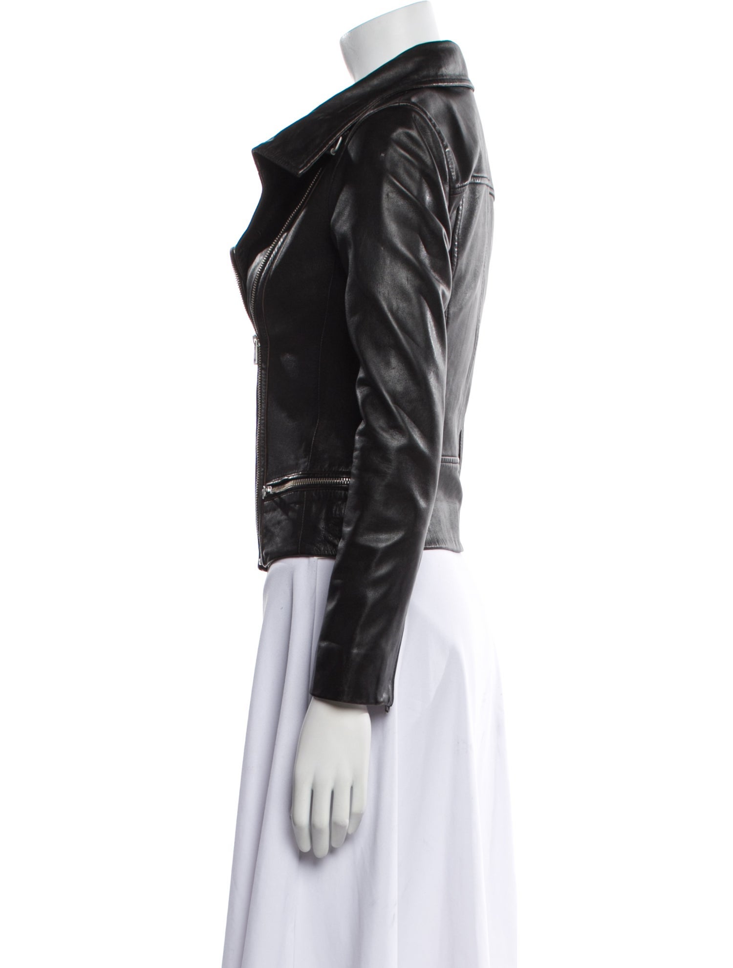 AllSaints Leather Biker Jacket