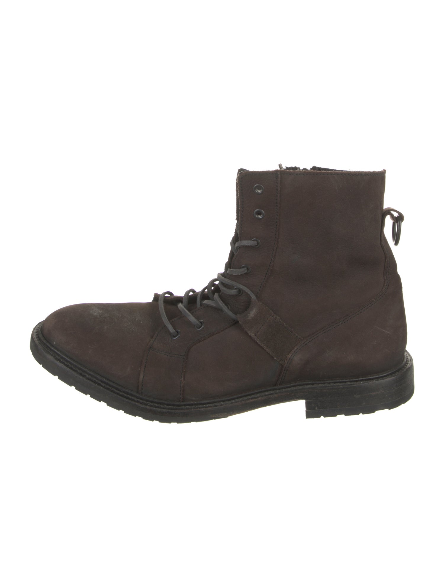 AllSaints Suede Lace-Up Boots
