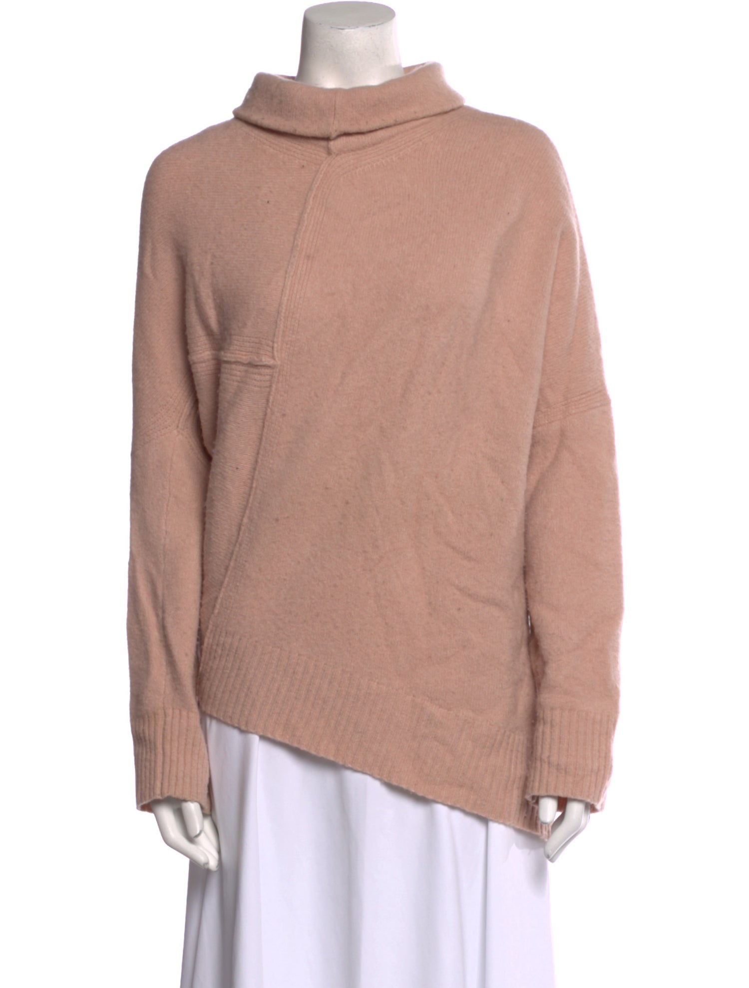 AllSaints Wool Mock Neck Sweater