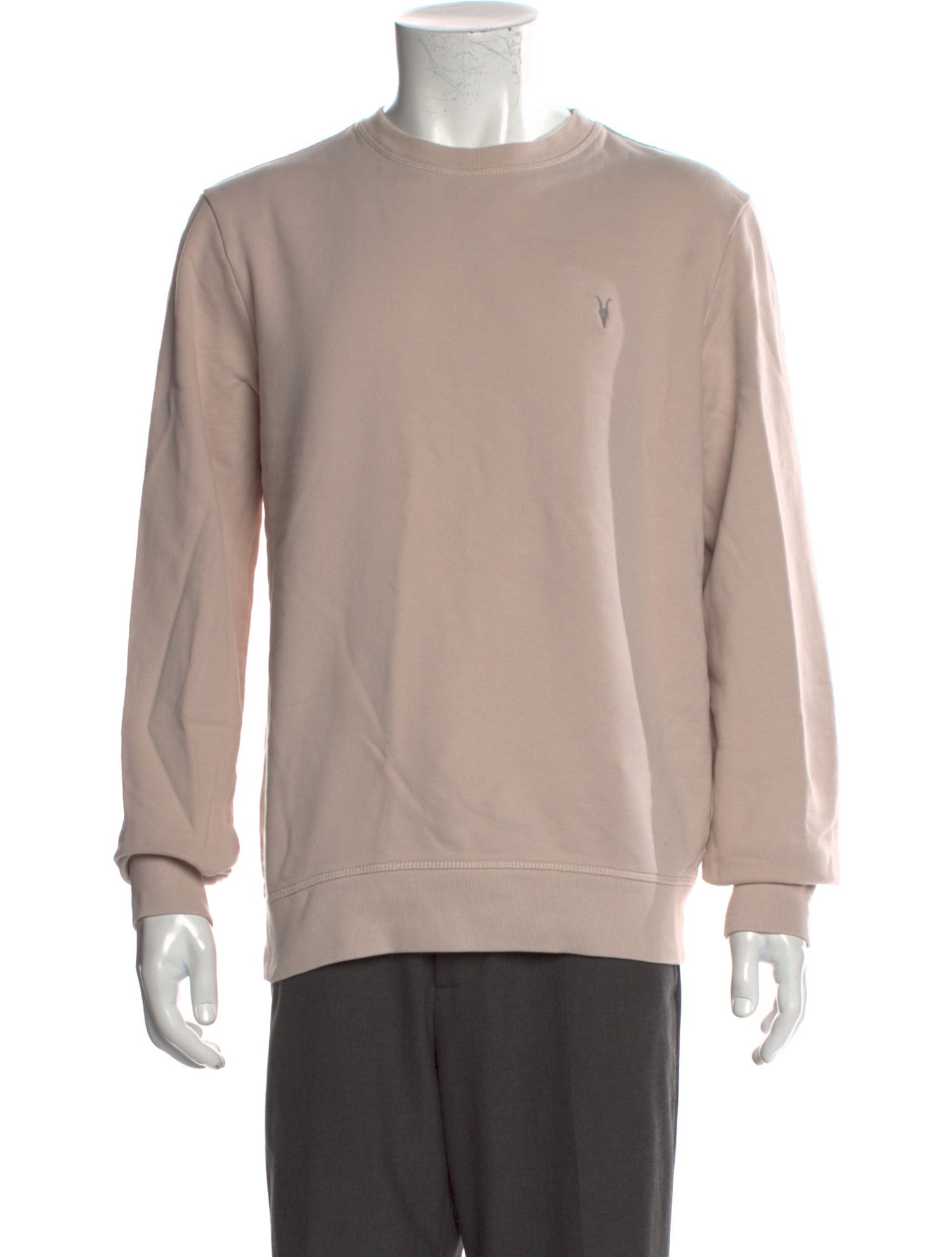 AllSaints Crew Neck Long Sleeve Sweatshirt