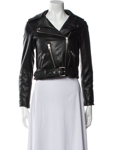 AllSaints Jackets Leather Biker Jacket XS