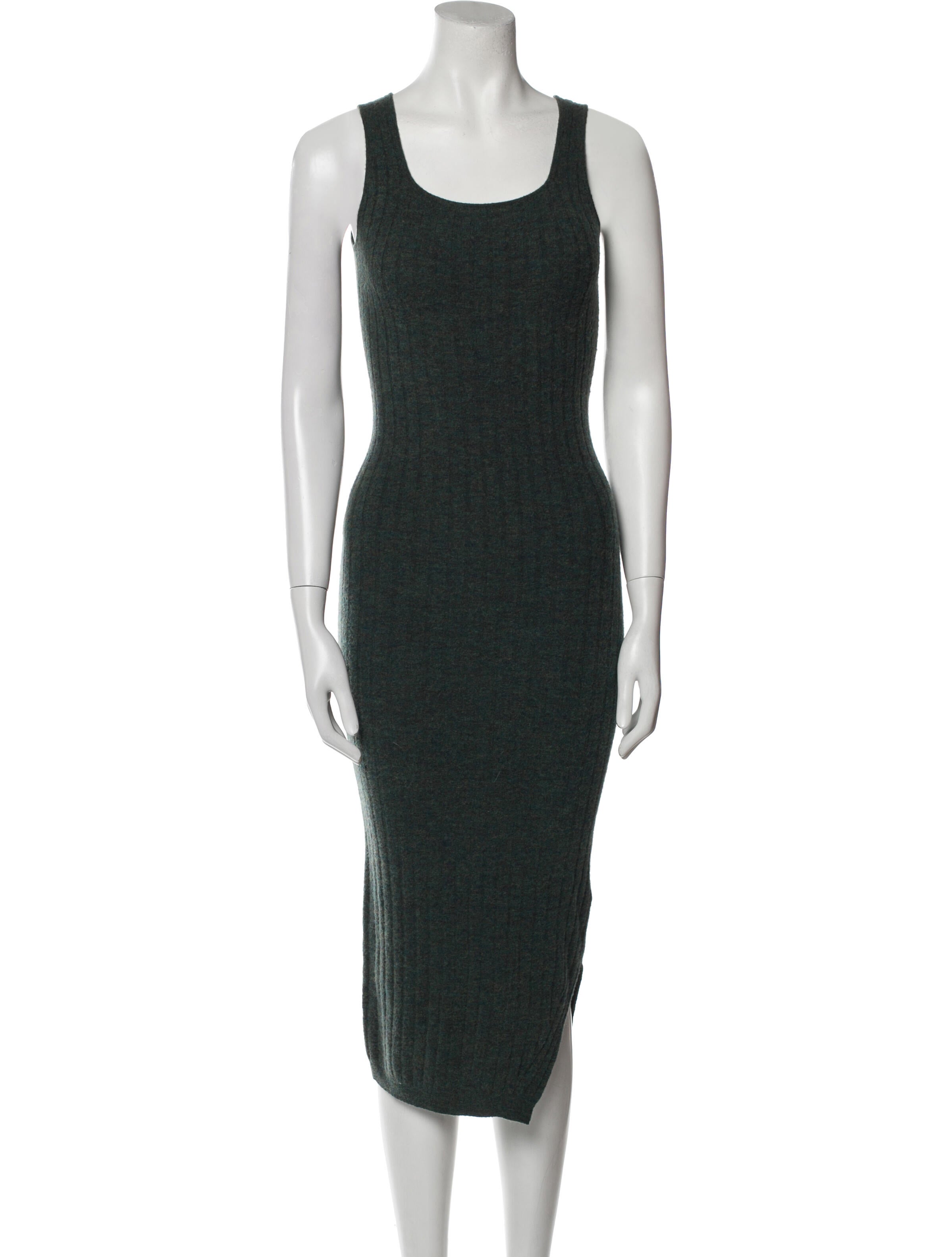 AllSaints Wool Midi Length Dress