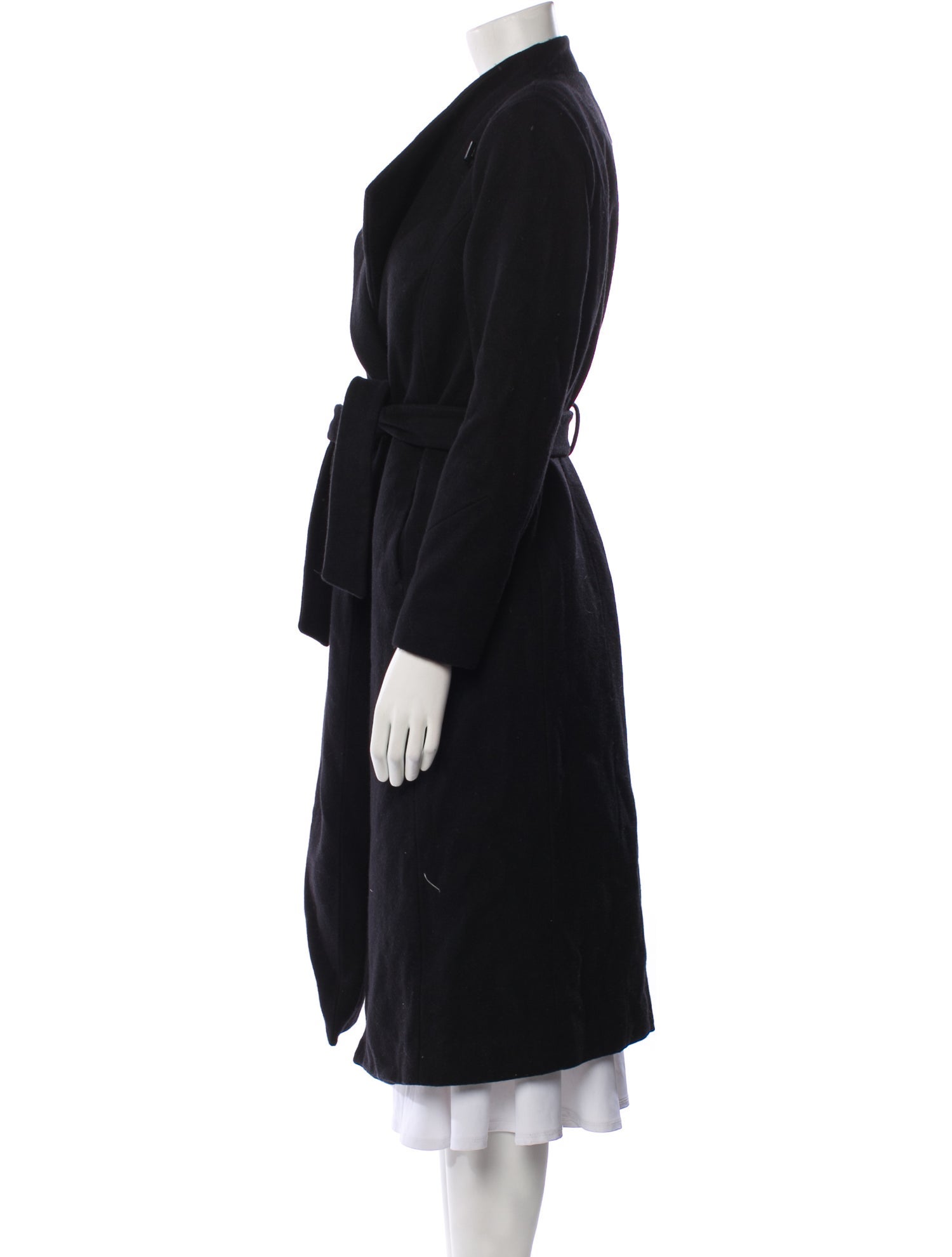 AllSaints Wool Peacoat