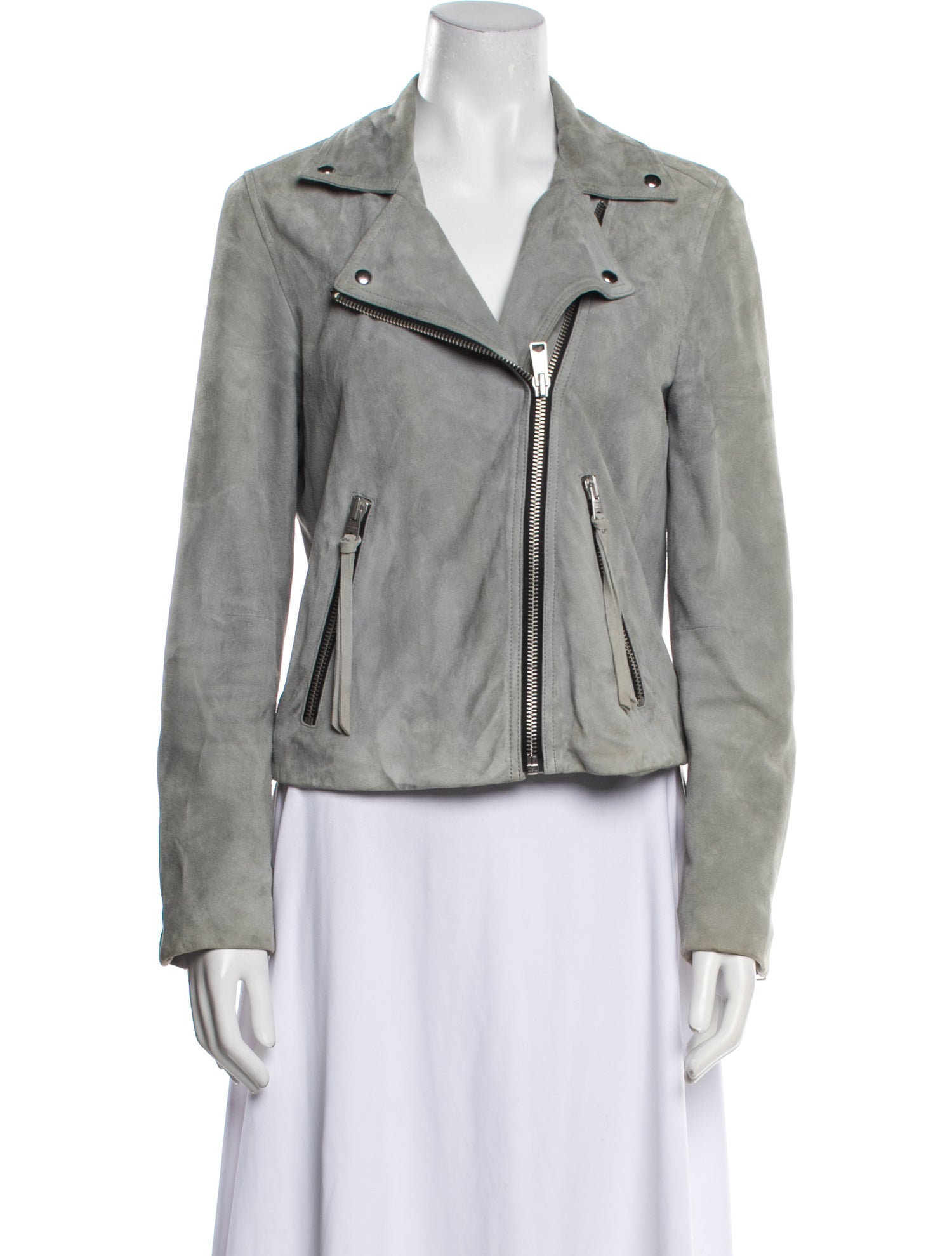 AllSaints Leather Biker Jacket