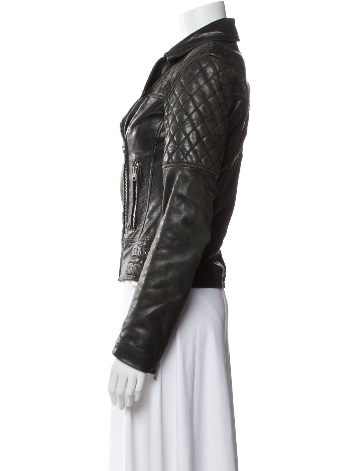 AllSaints Leather Moto Jacket