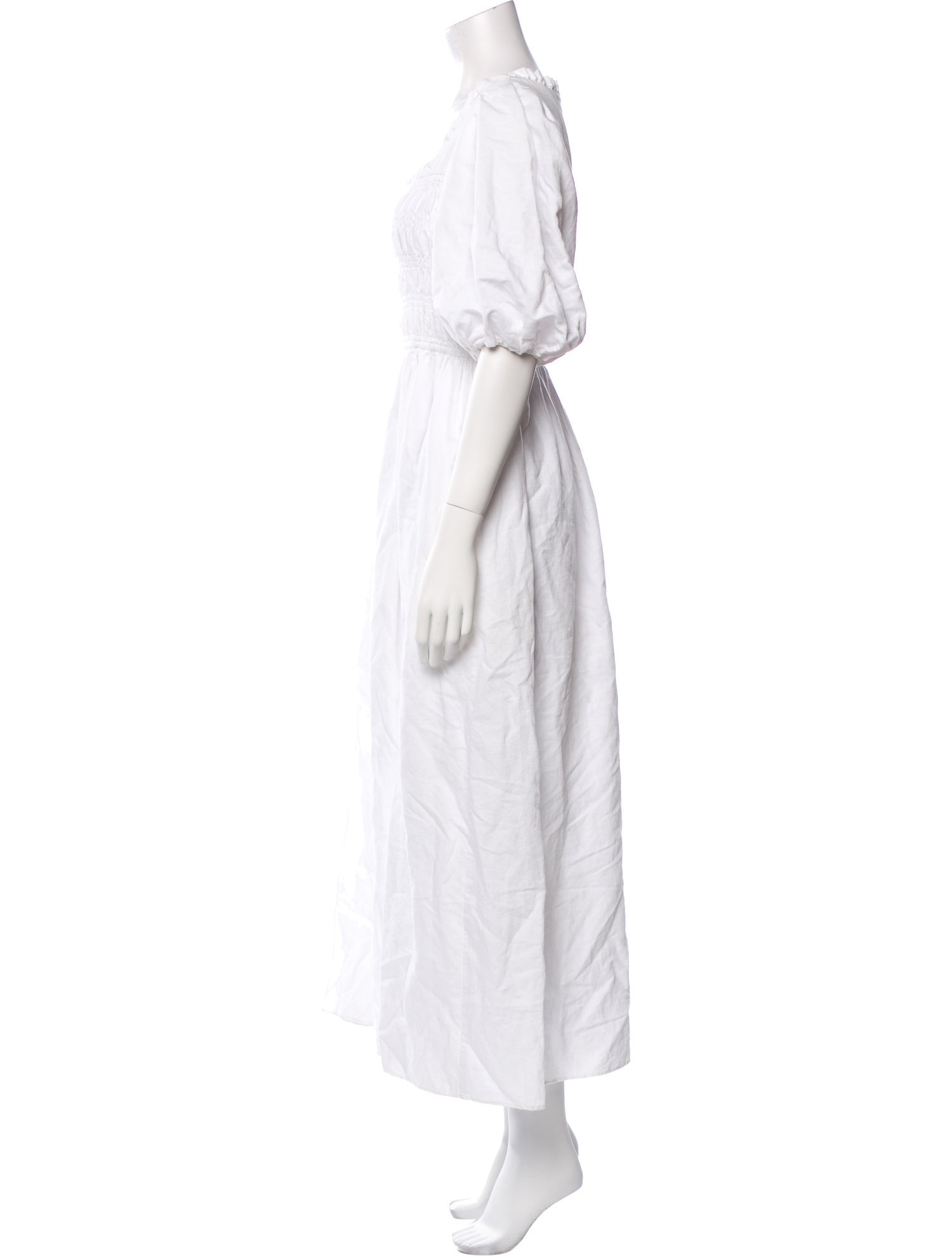 AllSaints Linen Long Dress