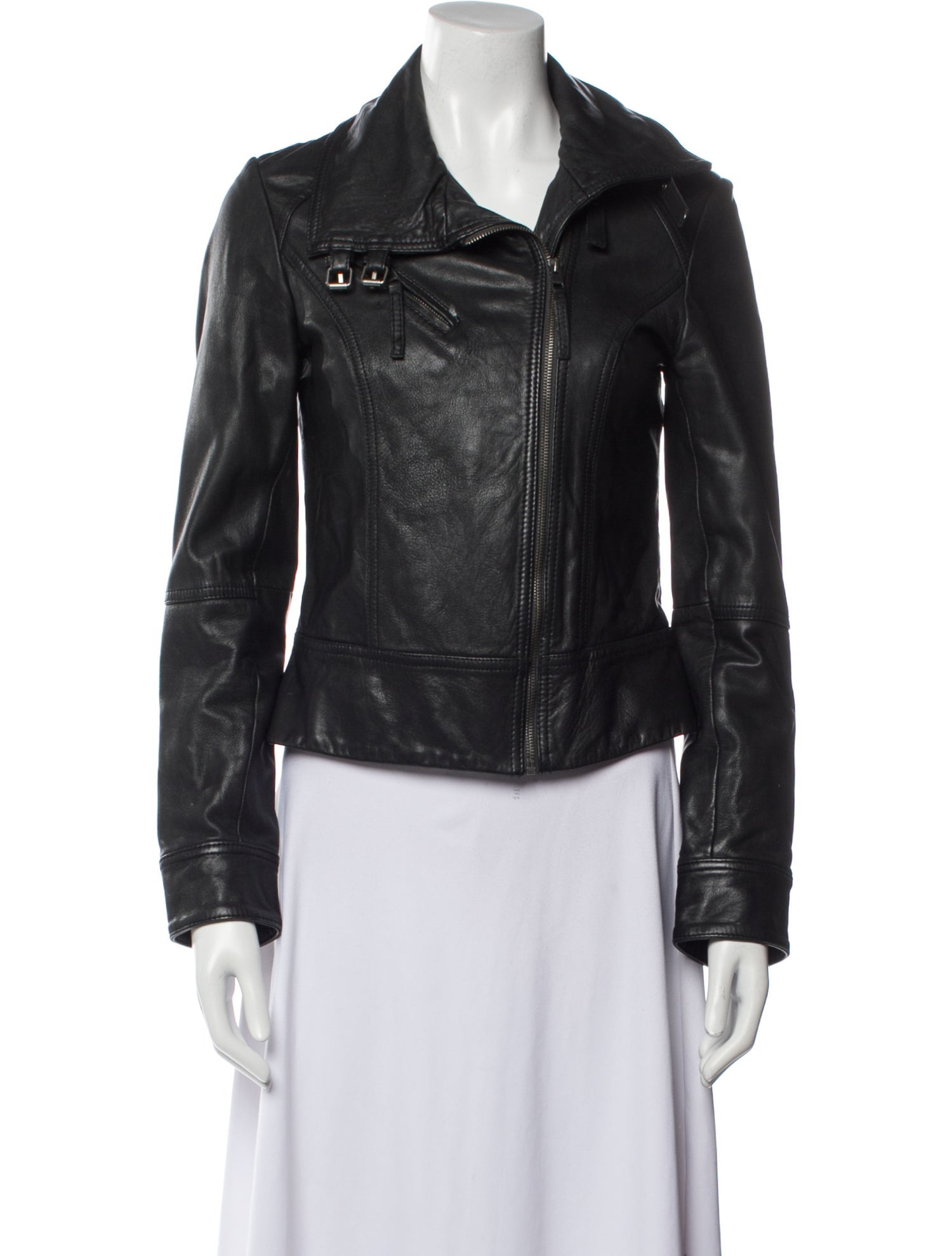 AllSaints Leather Biker Jacket