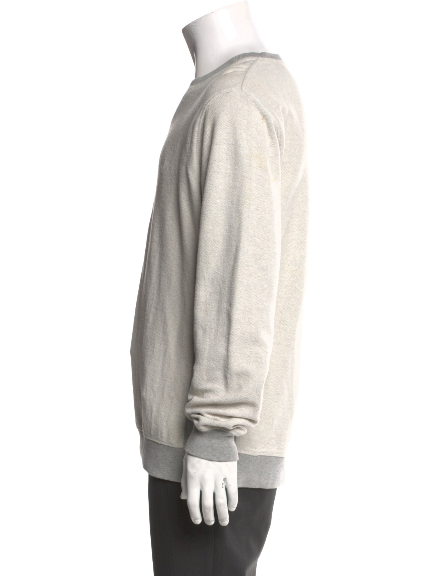 AllSaints Crew Neck Long Sleeve Pullover