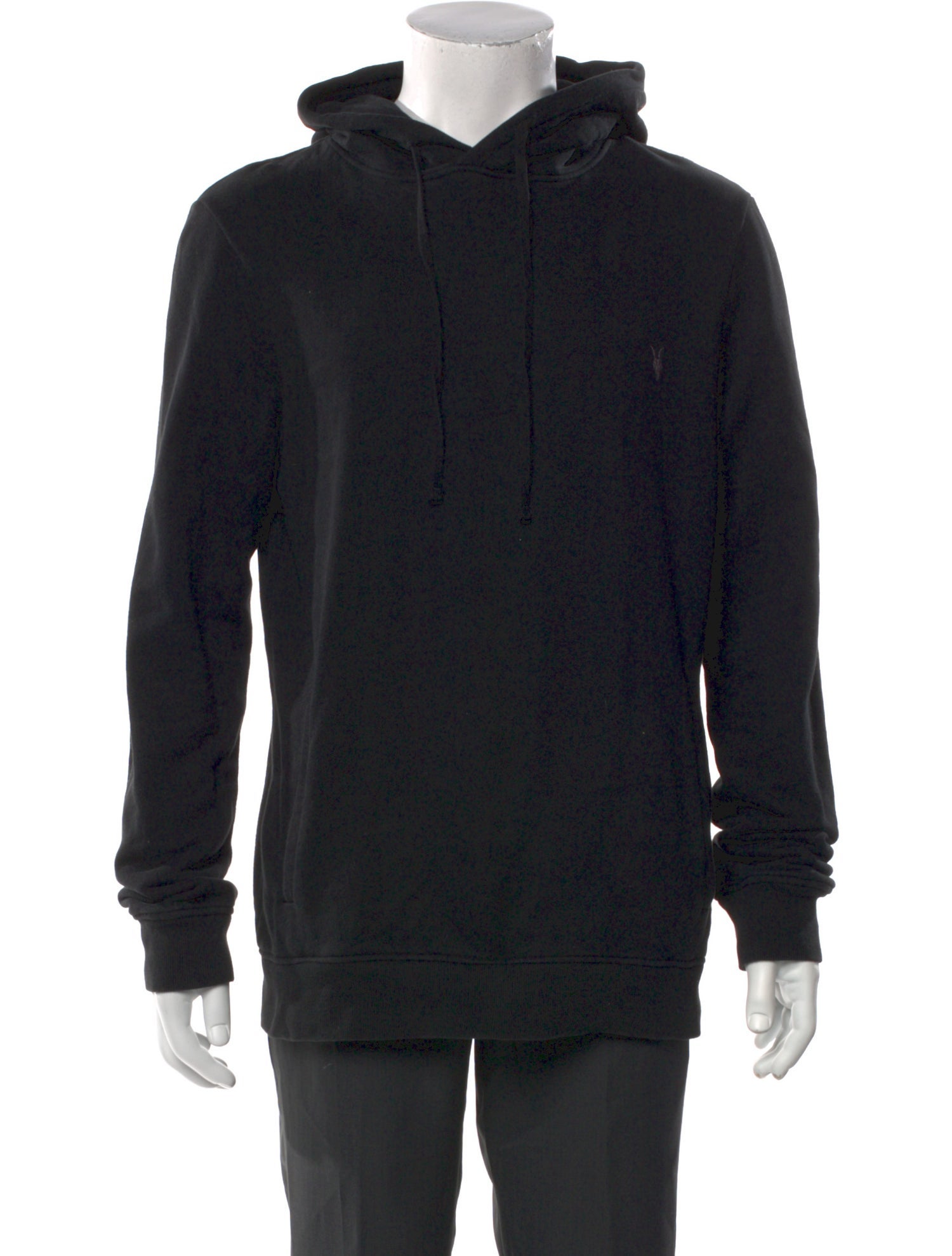 AllSaints V-Neck Long Sleeve Hoodie