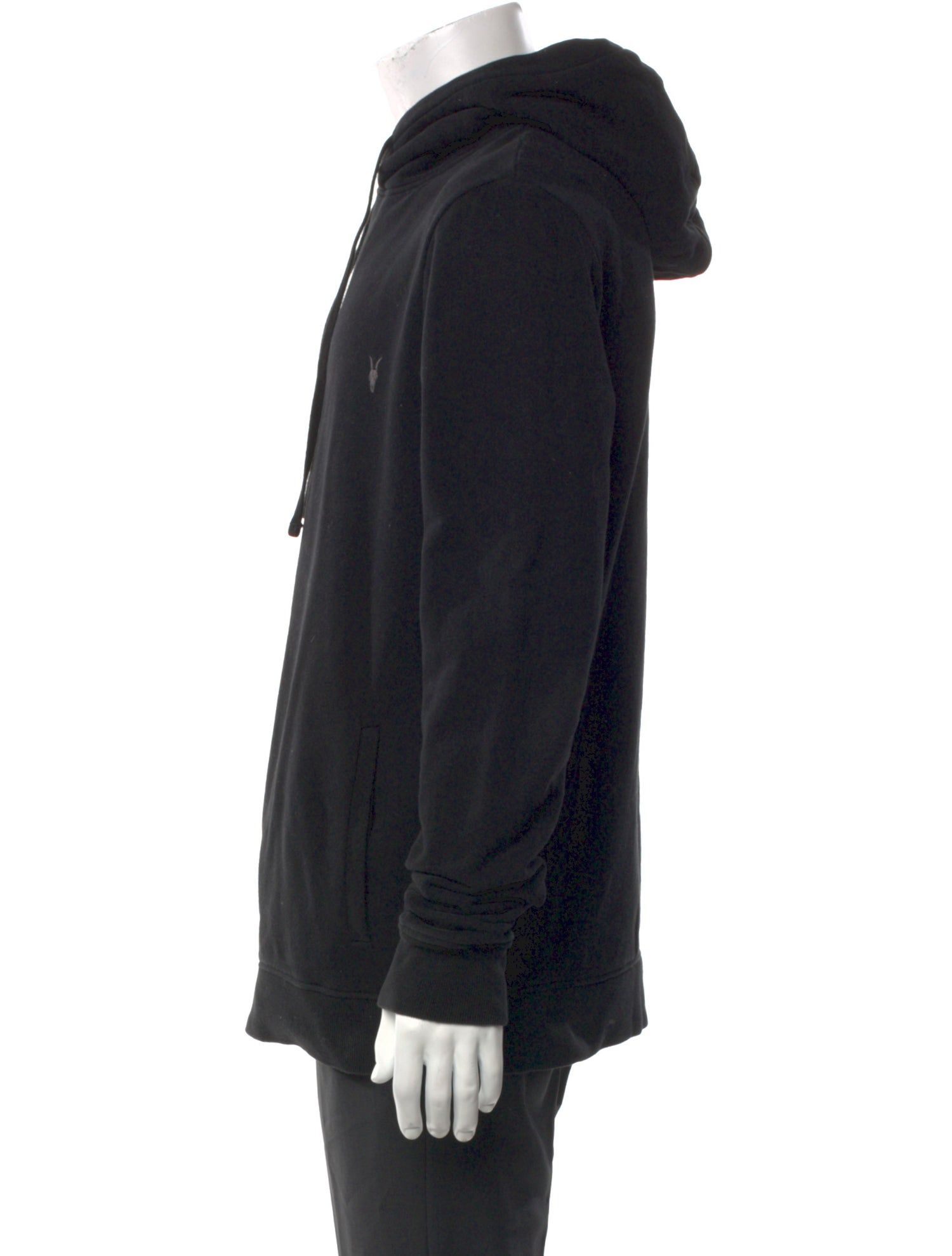 AllSaints V-Neck Long Sleeve Hoodie