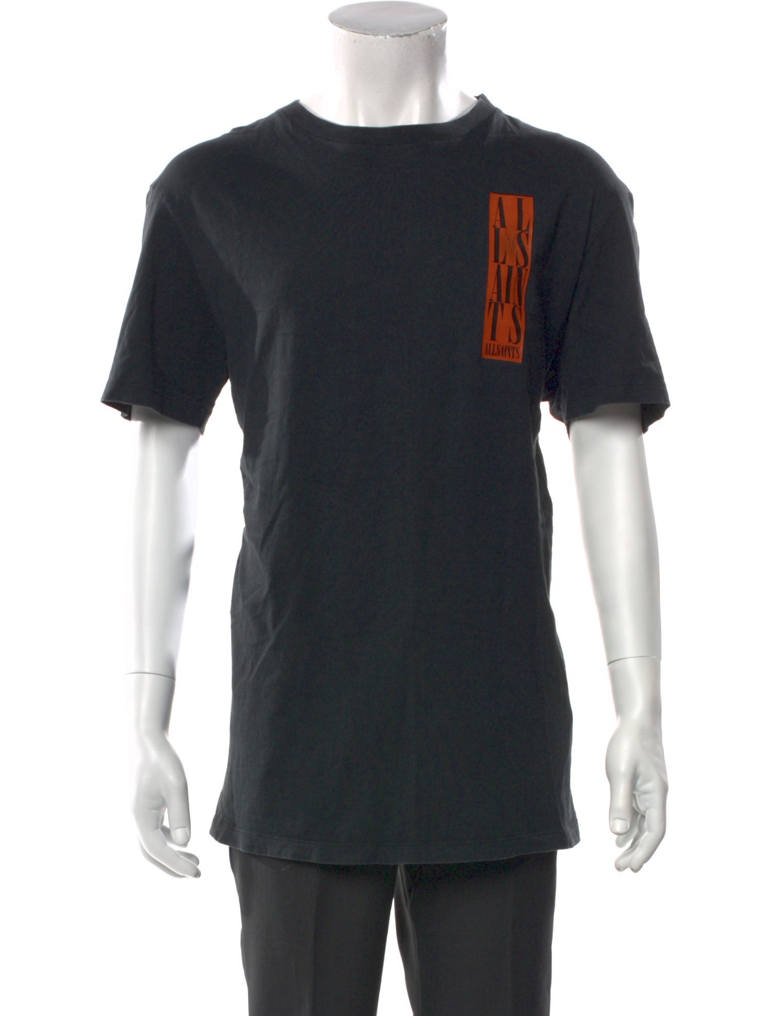 AllSaints Graphic Print Crew Neck T-Shirt