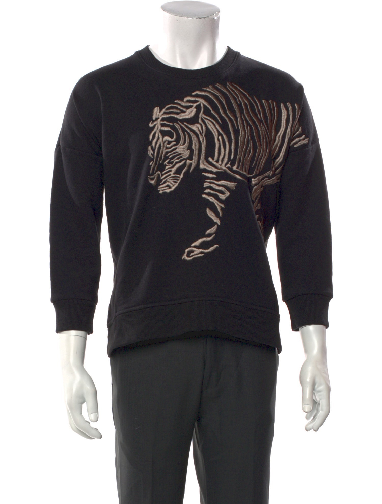 AllSaints Graphic Print Crew Neck Sweatshirt