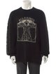 AllSaints Graphic Print Crew Neck Pullover