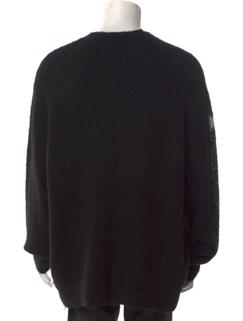 AllSaints Graphic Print Crew Neck Pullover