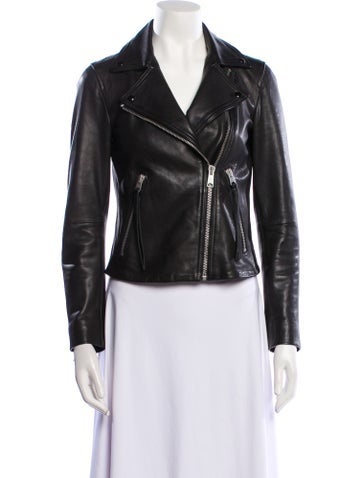 AllSaints Jackets Leather Biker Jacket XS