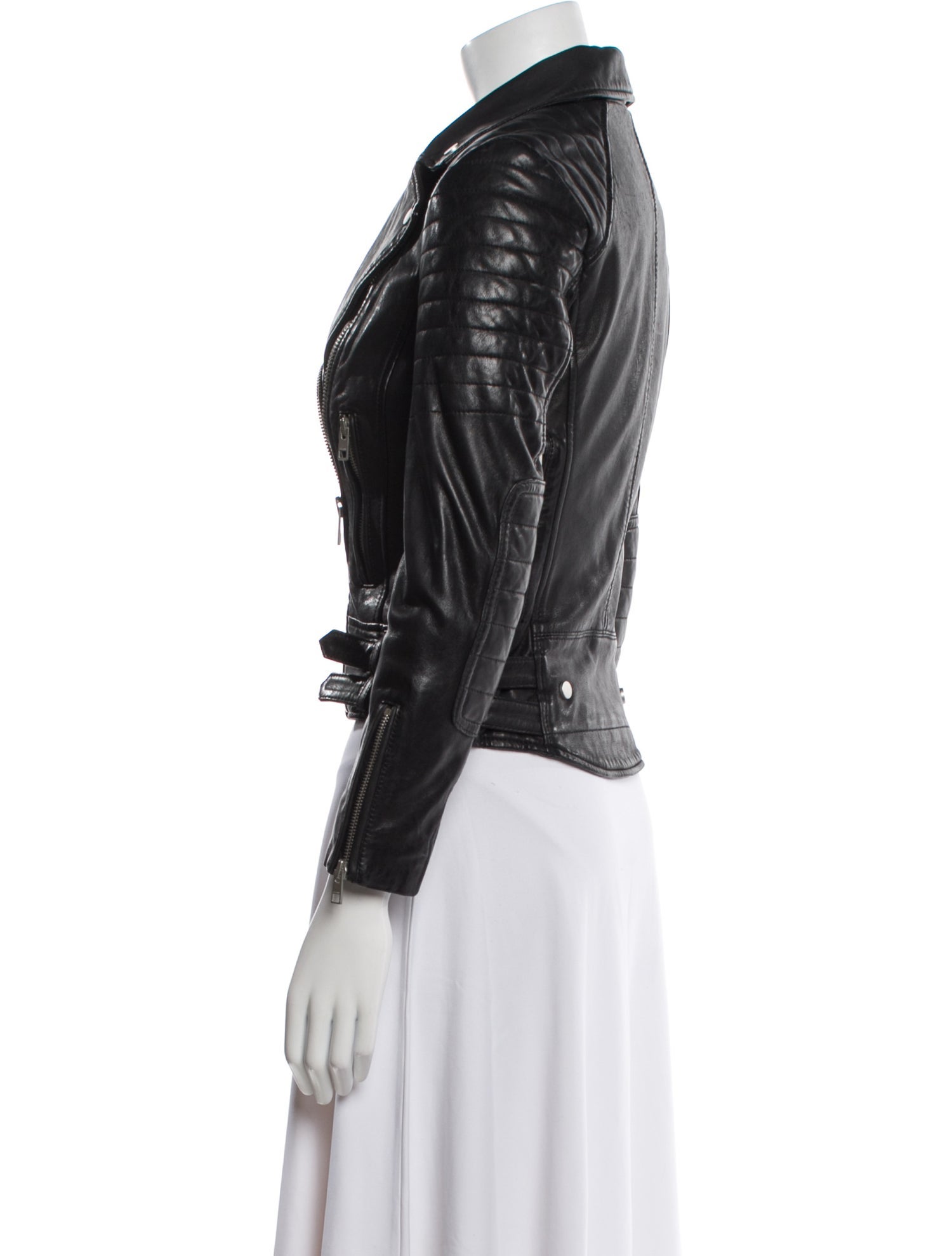 AllSaints Leather Biker Jacket