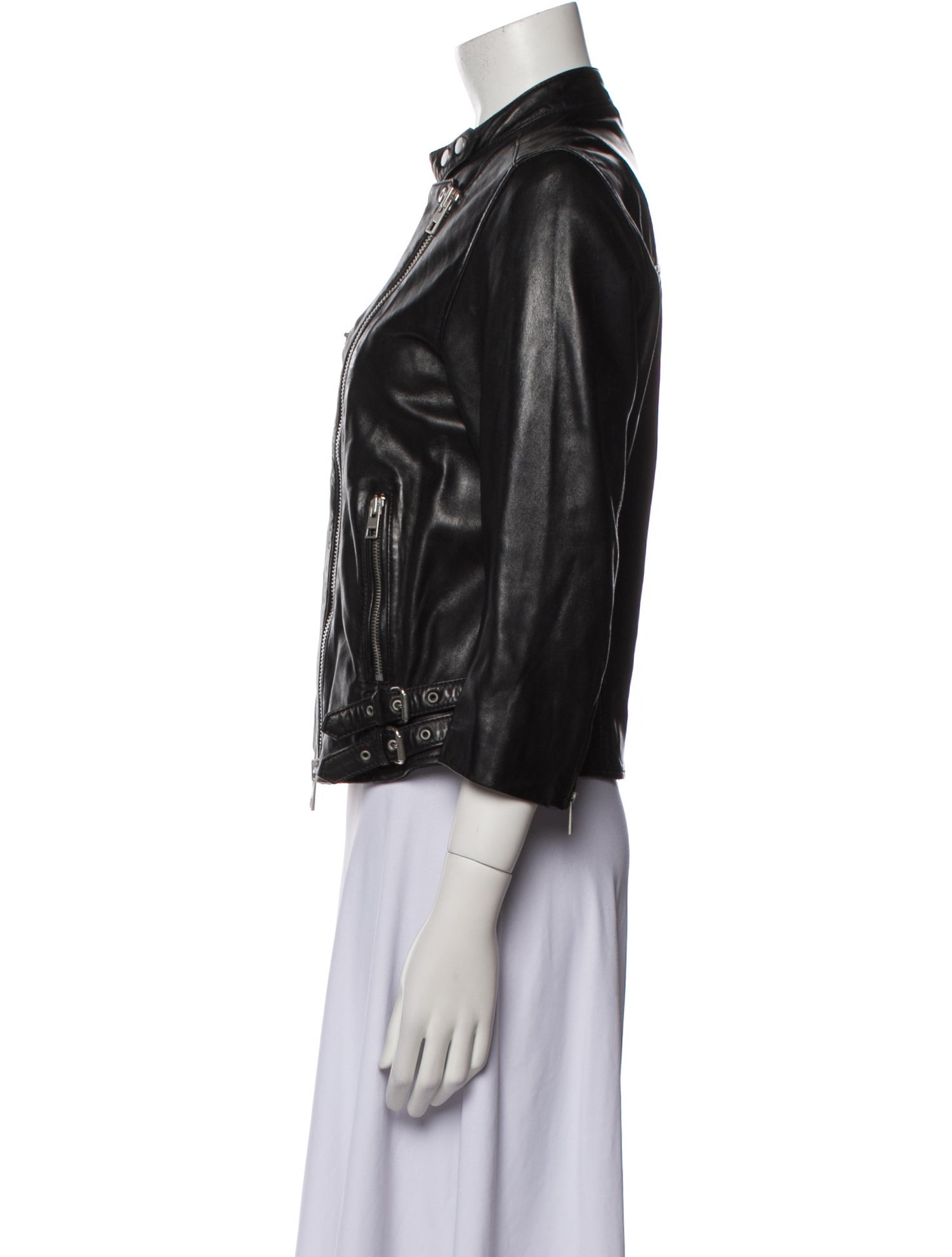 AllSaints Leather Biker Jacket