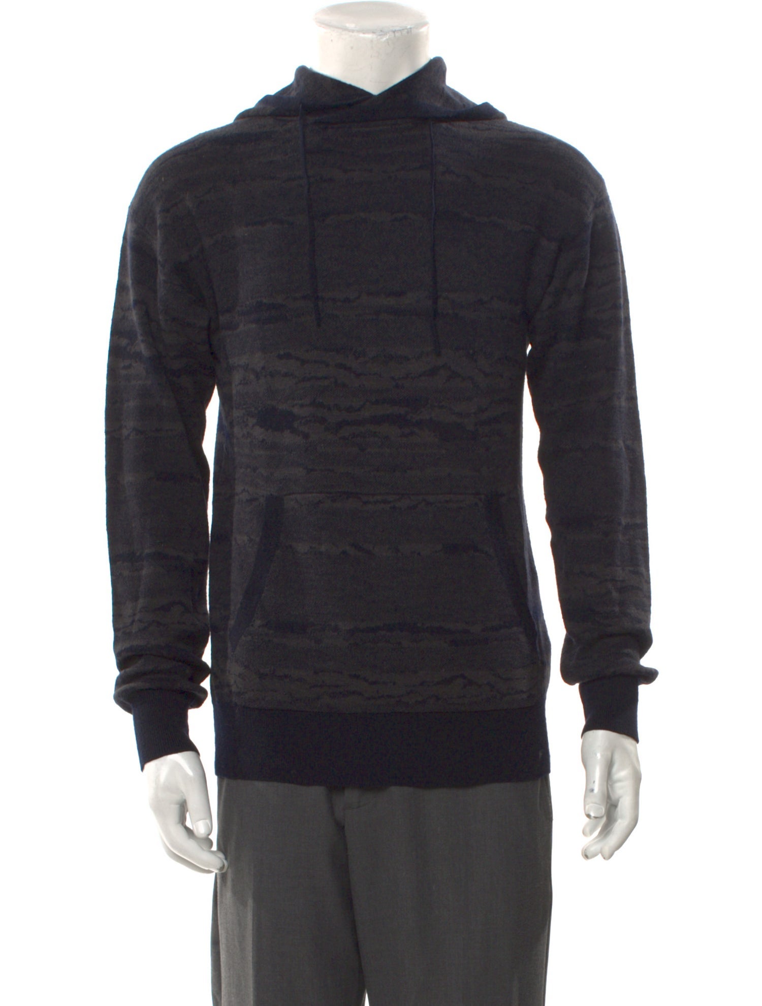 AllSaints Mock Neck Long Sleeve Pullover