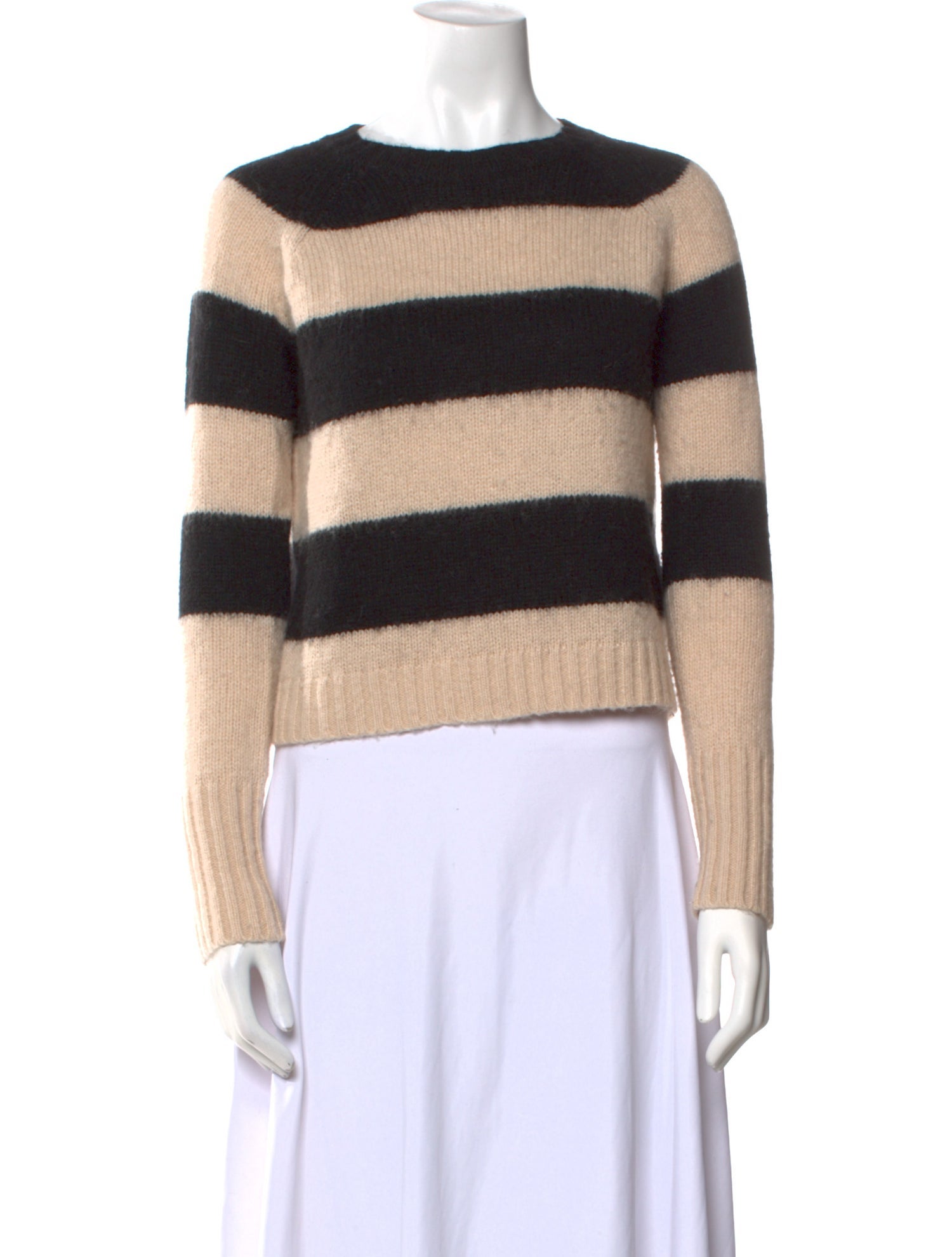 AllSaints Striped Crew Neck Sweater