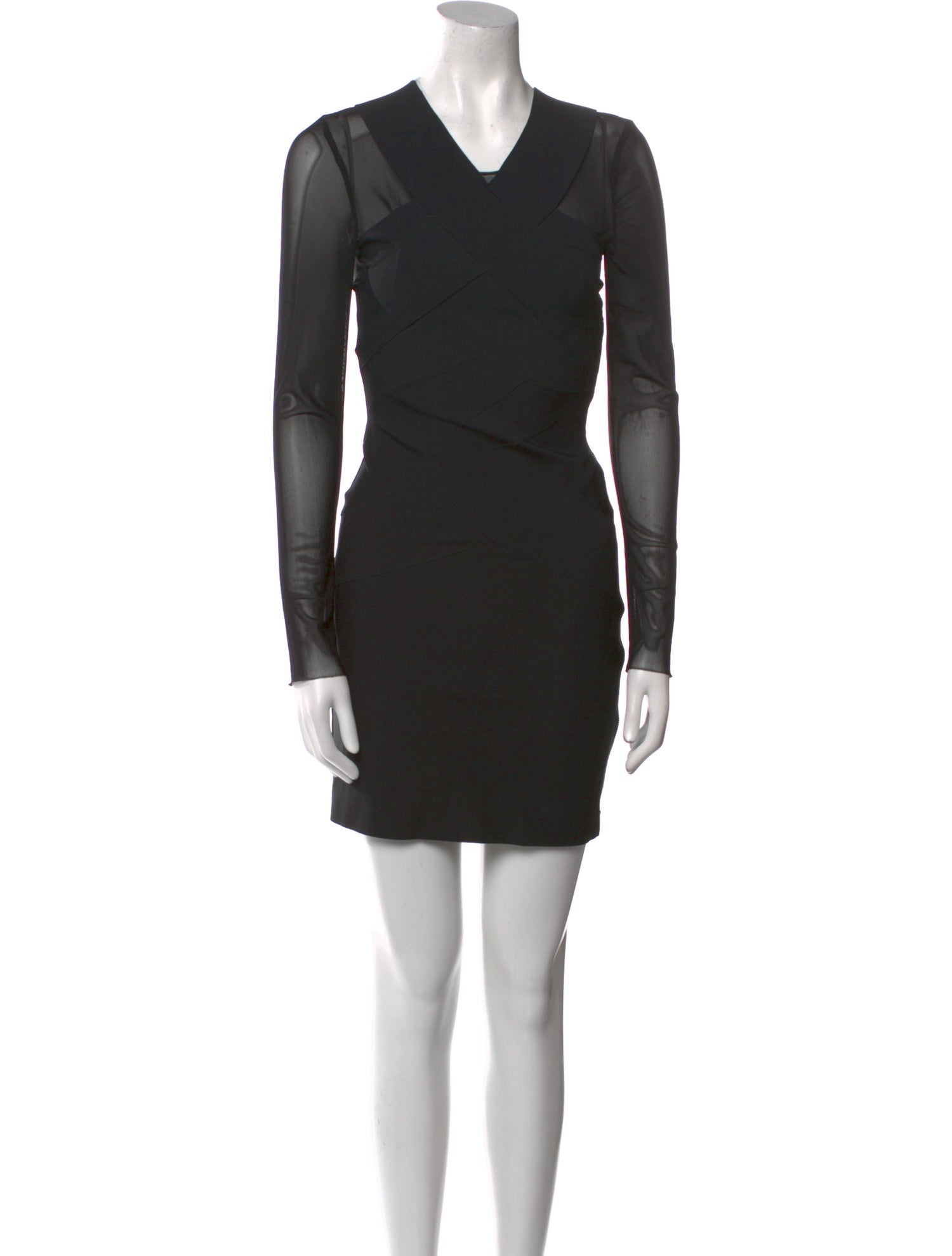 AllSaints V-Neck Mini Dress