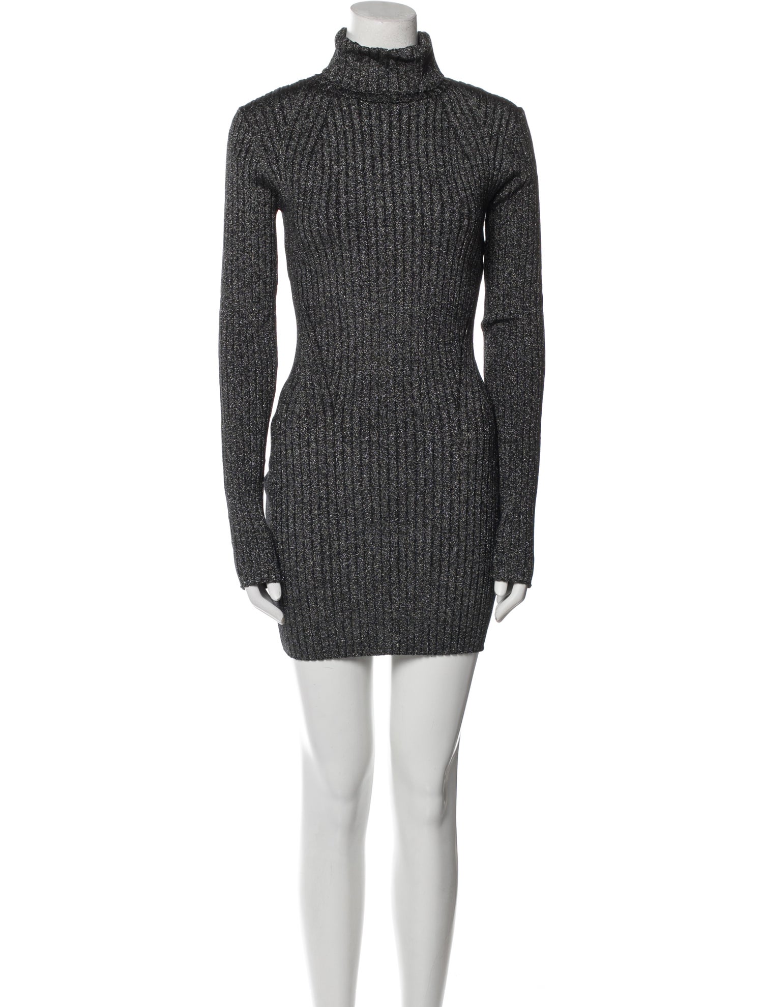 AllSaints Turtleneck Mini Dress