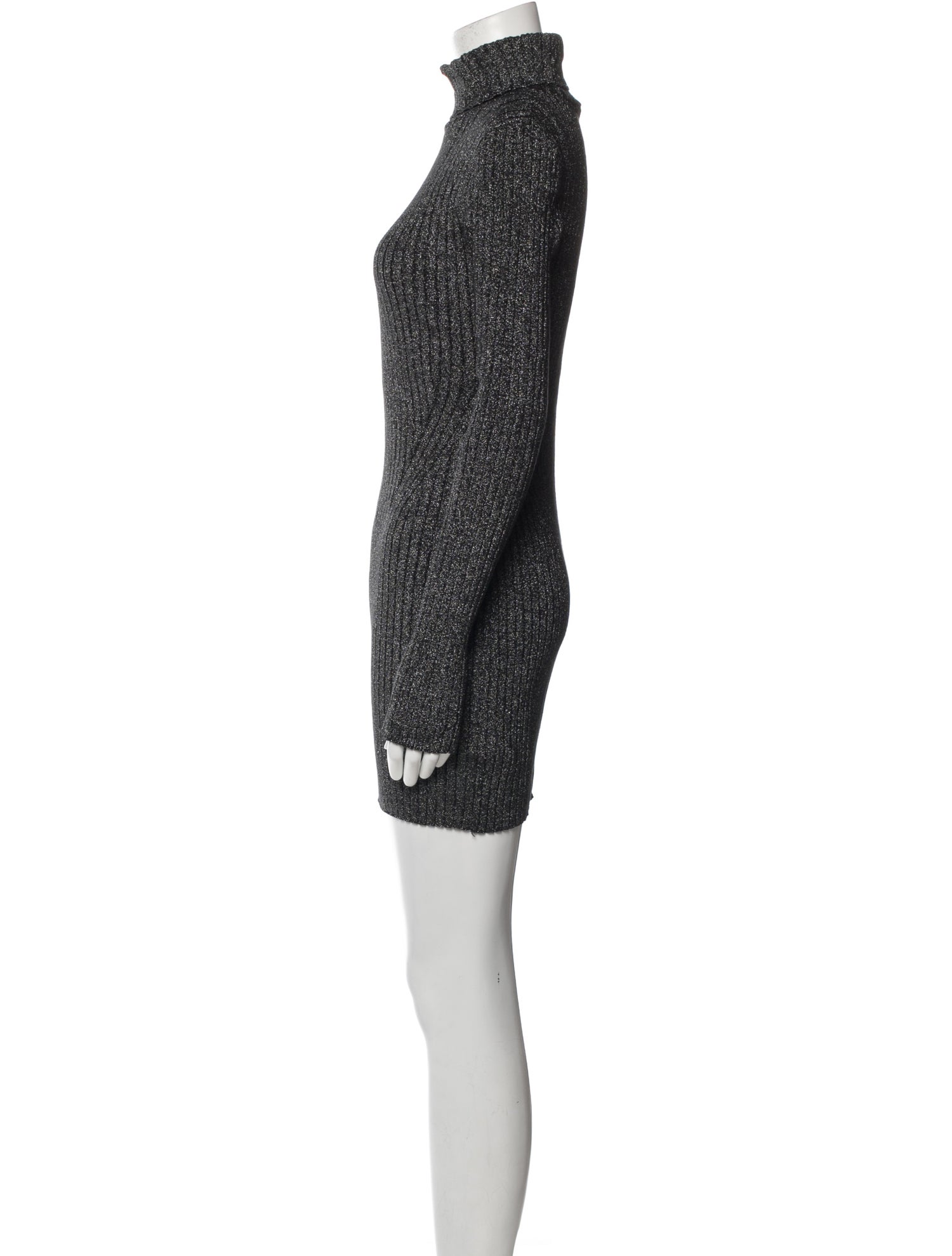 AllSaints Turtleneck Mini Dress