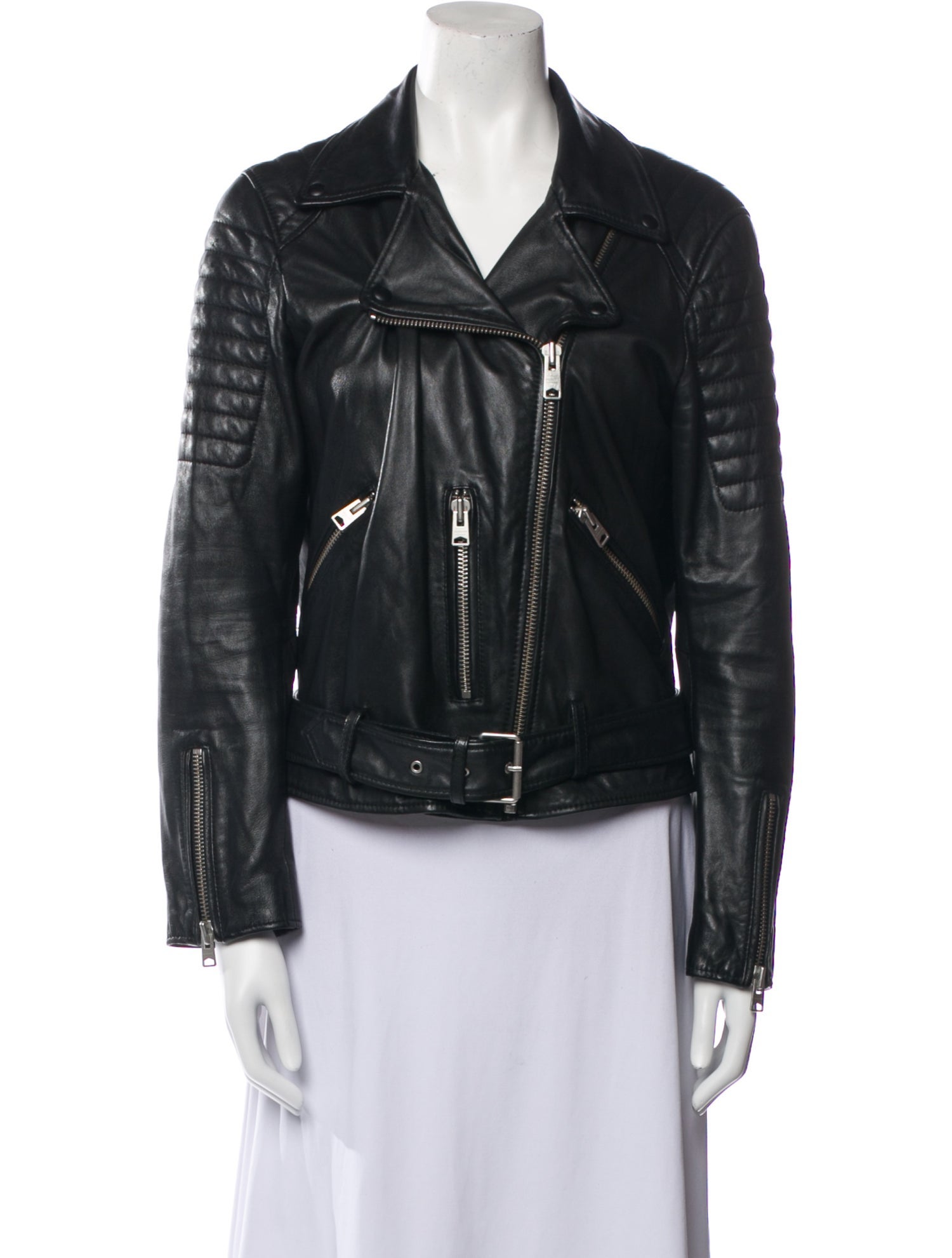AllSaints Leather Biker Jacket