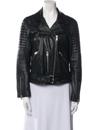 AllSaints Leather Biker Jacket