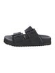 AllSaints Leather Slides