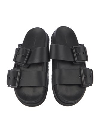 AllSaints Leather Slides