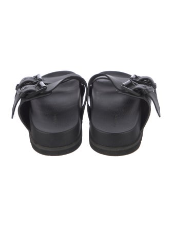 AllSaints Leather Slides