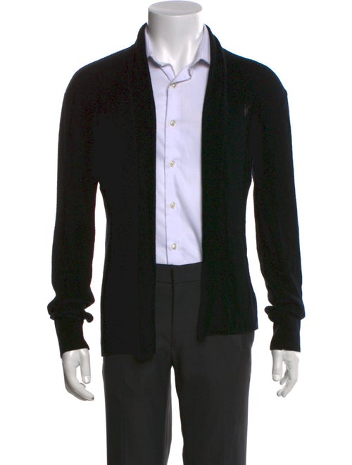 AllSaints Merino Wool Open Front Cardigan
