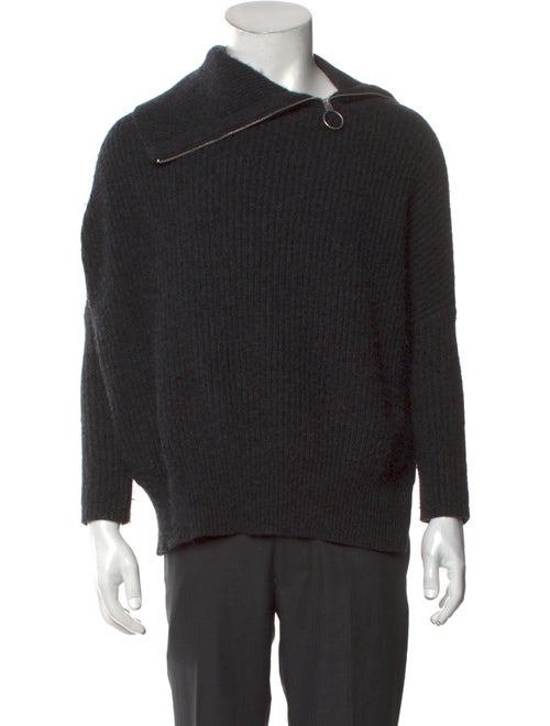 AllSaints Wool Collar Pullover