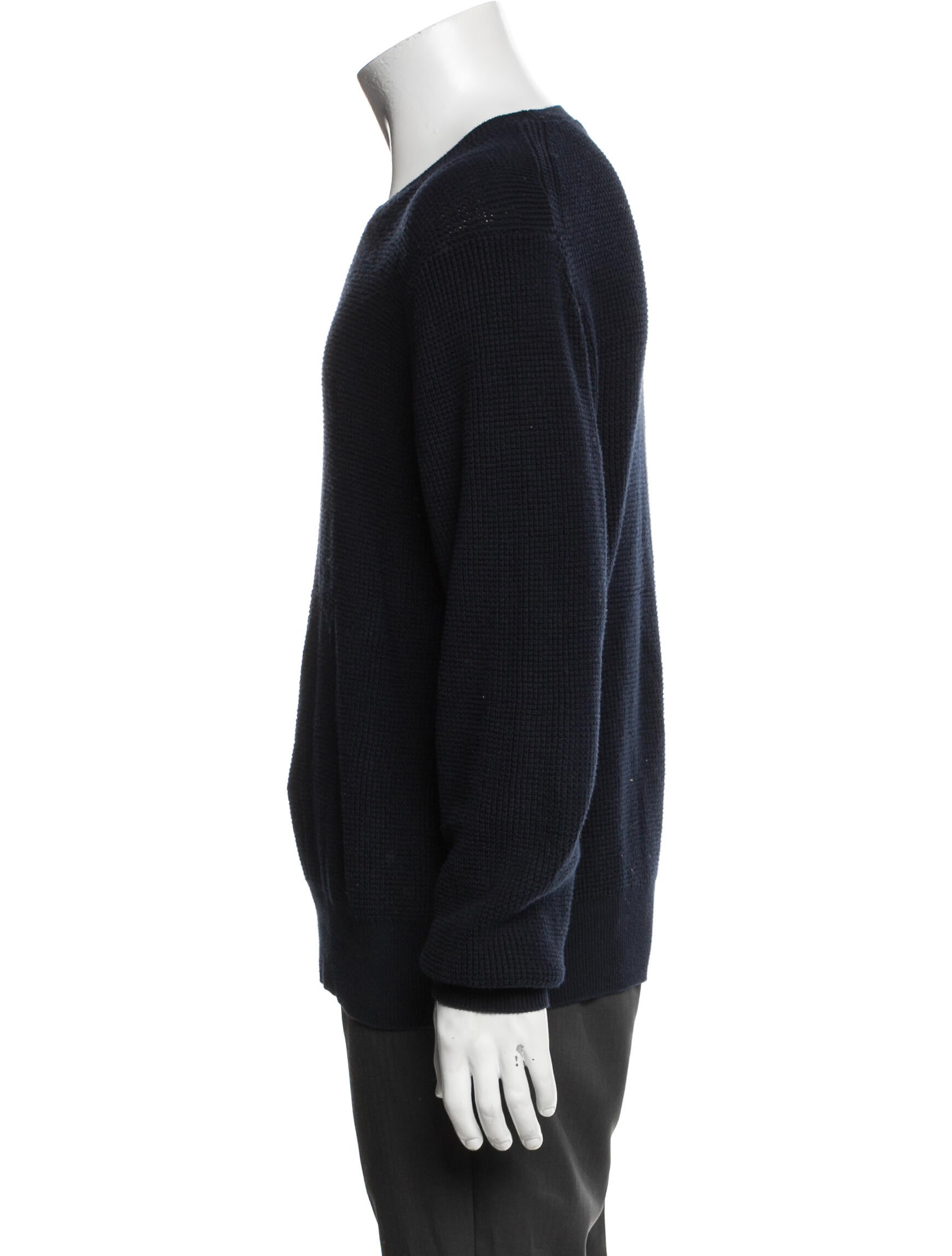 AllSaints Crew Neck Long Sleeve Pullover