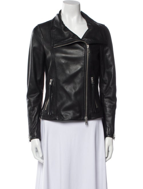 AllSaints Leather Biker Jacket