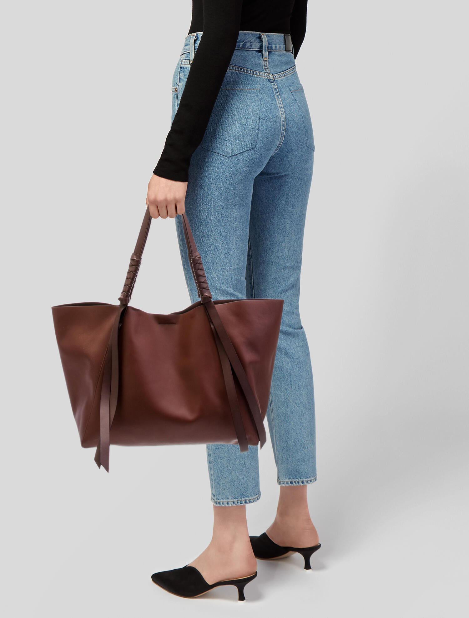 AllSaints Leather Tote
