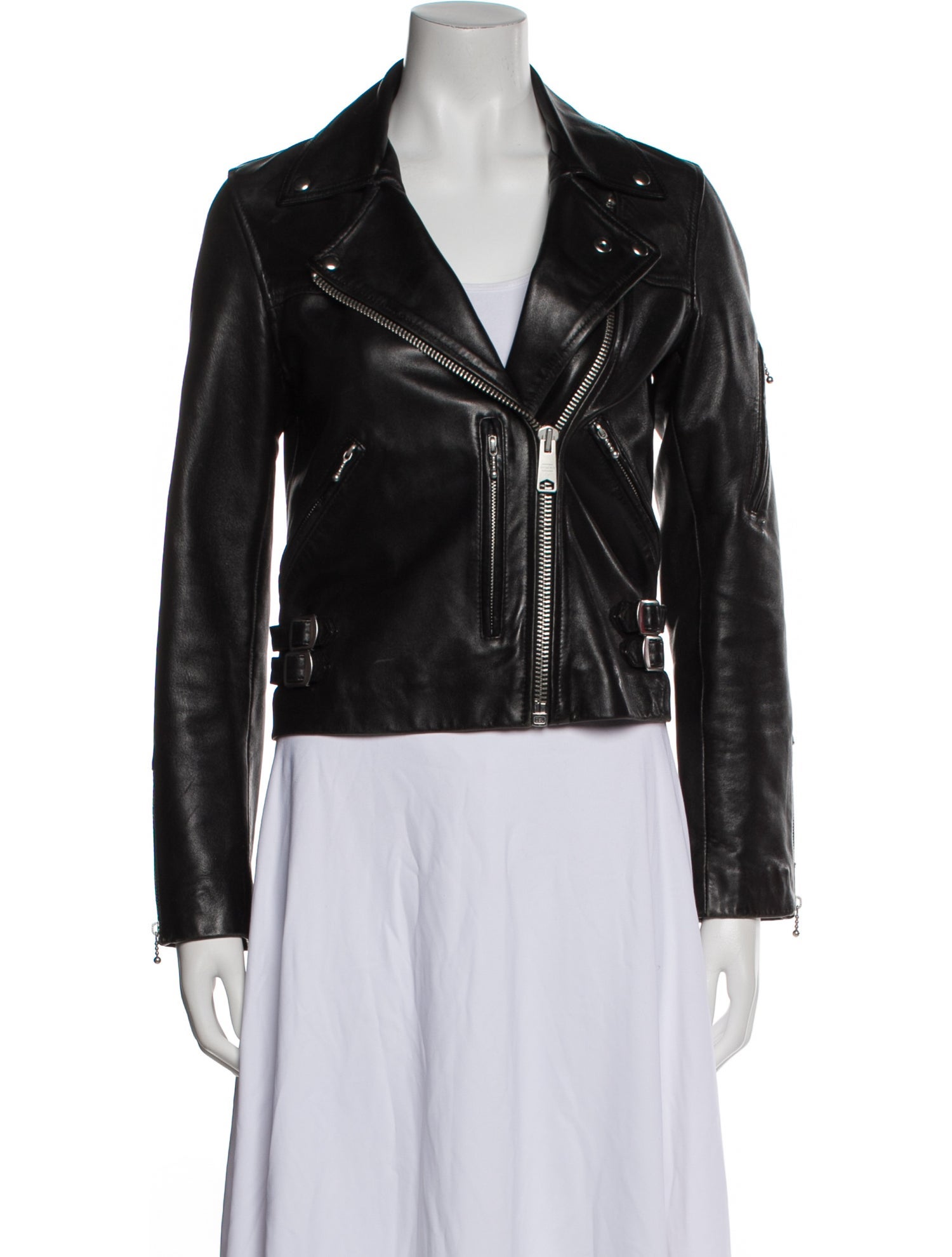 AllSaints Leather Biker Jacket